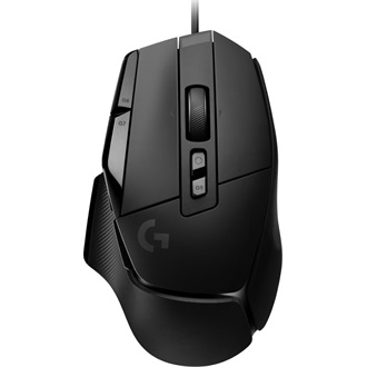 Logitech G502 X + G240 optikai USB gaming egér + egérpad fekete