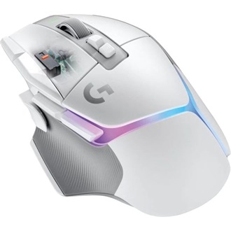 Logitech G502 X Plus optikai vezeték nélküli gaming egér fehér