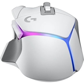 Logitech G502 X Plus optikai vezeték nélküli gaming egér fehér