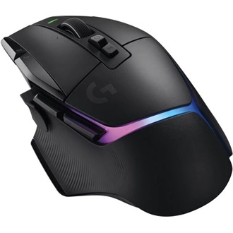 Logitech G502 X Plus optikai vezeték nélküli gaming egér fekete
