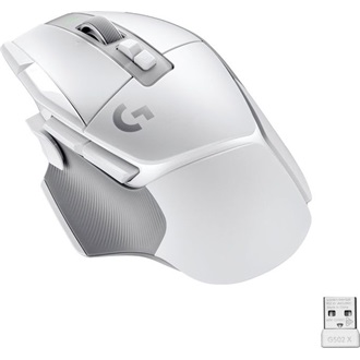 Logitech G502 X optikai USB gaming egér fehér