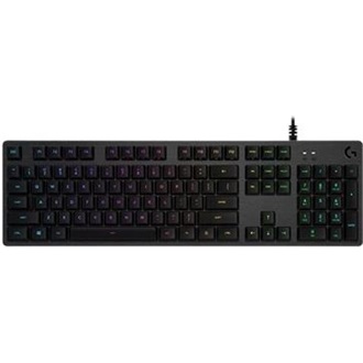 Logitech G512 Carbon USB angol (US) gaming GX Brown Tactile billentyűzet fekete