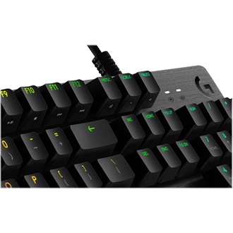 Logitech G512 Carbon USB angol (US) gaming GX Brown Tactile billentyűzet fekete