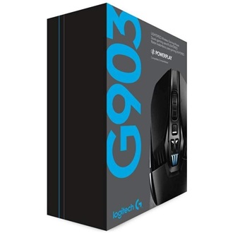 Logitech G903 LIGHTSPEED vezeték nélküli optikai HERO gaming egér fekete