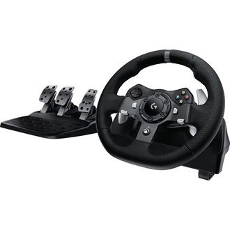 Logitech G920 Driving Force Racing Wheel USB-A kormány játékvezérlő + headset fekete (ASTRO A10)