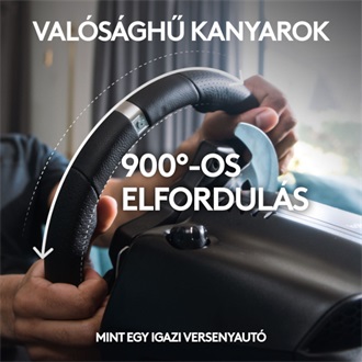 Logitech G920 + G335 USB-A kormány játékvezérlő + headset fekete