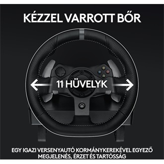 Logitech G920 + G335 USB-A kormány játékvezérlő + headset fekete