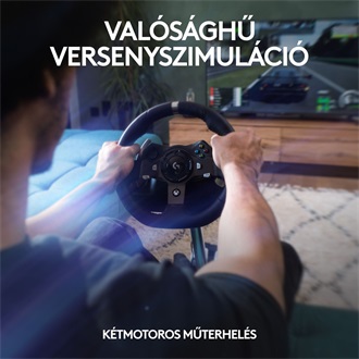 Logitech G920 + G335 USB-A kormány játékvezérlő + headset fekete