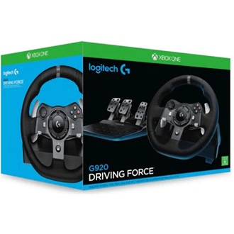 Logitech G923 Trueforce Xbox USB-A kormány játékvezérlő fekete