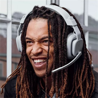 Logitech G Astro A10 gaming fejhallgató headset szürke