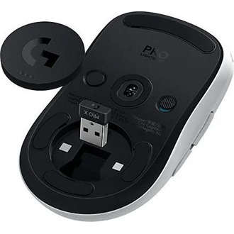 Logitech G PRO 2 LIGHTSPEED optikai vezeték nélküli gaming egér fehér