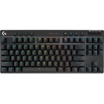 Logitech G PRO X TKL Bluetooth / vezeték nélküli angol (US) gaming Tactile mechanikus billentyűzet fekete