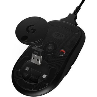 Logitech G Pro vezeték nélküli optikai HERO gaming egér fekete