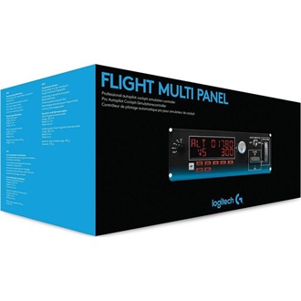 Logitech G SAITEK PRO Flight Multi Panel USB-A repülőgép panel játékvezérlő fekete