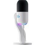 Logitech G Yegi GX RGB LIGHTSYNC gaming mikrofon fehér