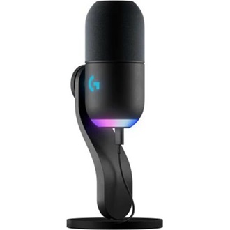 Logitech G Yegi GX RGB LIGHTSYNC gaming mikrofon fekete