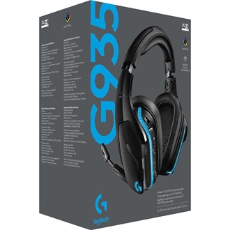 Logitech G935 gaming fejhallgató headset fekete
