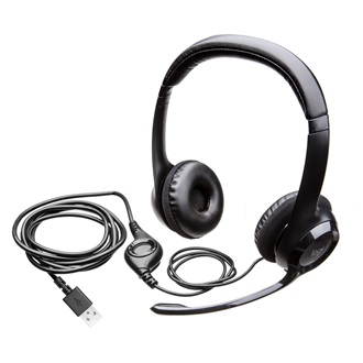 Logitech H390 (Off-White) fejhallgató headset fehér