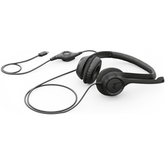 Logitech H390 fejhallgató headset fekete
