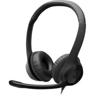 Logitech H390 fejhallgató headset fekete