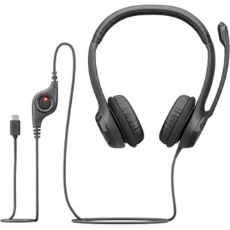 Logitech H390 fejhallgató headset fekete