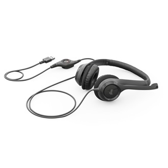 Logitech H390 stereo headset fekete