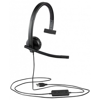 Logitech H570e fejhallgató headset fekete