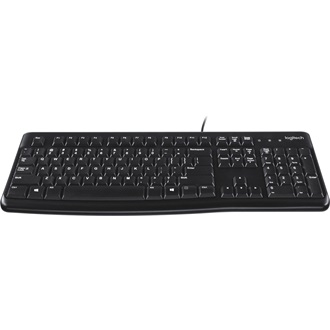 Logitech K120 USB cseppálló angol (US) billentyűzet fekete OEM
