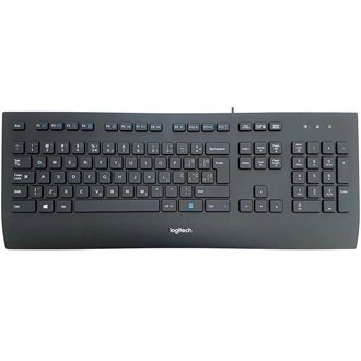 Logitech K280e USB cseppálló angol (US) billentyűzet fekete