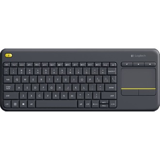 Logitech K400 Plus vezeték nélküli angol billentyűzet fekete