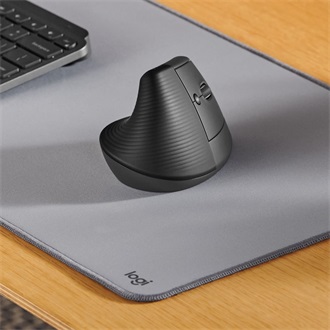 Logitech Lift Vertical Ergonomical optikai Bluetooth / vezeték nélküli vertikális egér fekete