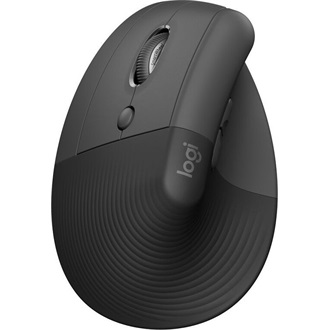 Logitech Lift for Business Left Vertical Ergonomical optikai Bluetooth / vezeték nélküli vertikális egér szürke