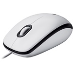 Logitech M100 USB optikai egér fehér