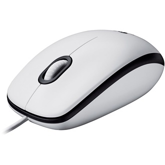 Logitech M100 USB optikai egér fehér