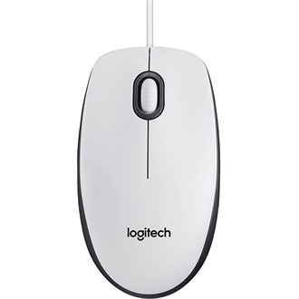 Logitech M100 USB optikai egér fehér