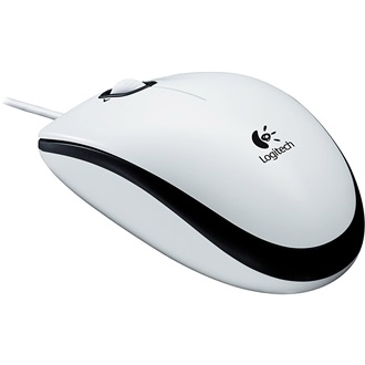 Logitech M100 USB optikai egér fehér