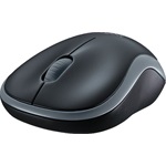 Logitech M185 optikai vezeték nélküli notebook egér fekete-szürke