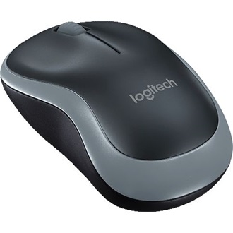 Logitech M185 optikai vezeték nélküli notebook egér fekete-szürke