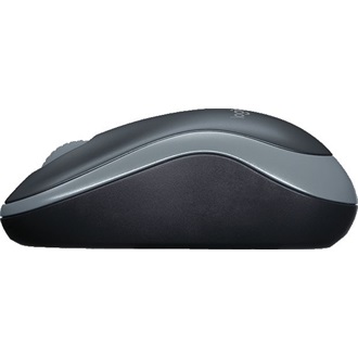 Logitech M185 optikai vezeték nélküli notebook egér fekete-szürke