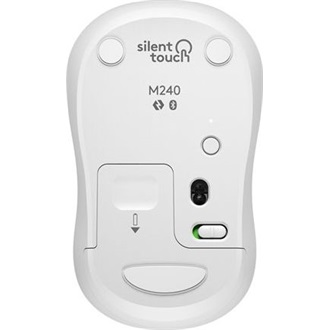 Logitech M240 Silent optikai Bluetooth egér (Off-White) fehér