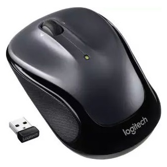 Logitech M325s optikai vezeték nélküli egér szürke-fekete