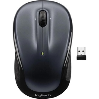 Logitech M325s optikai vezeték nélküli egér szürke-fekete