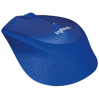 Logitech M330 Silent Plus egér kék