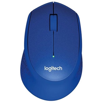 Logitech M330 Silent Plus egér kék