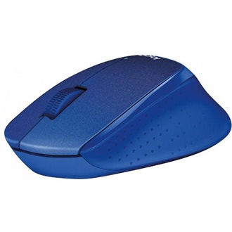 Logitech M330 Silent Plus egér kék