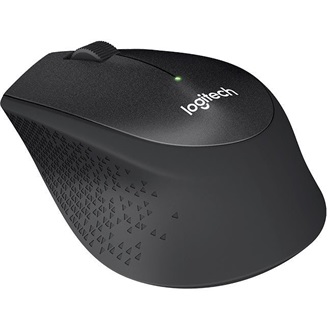 Logitech M330 Silent Plus optikai egér fekete