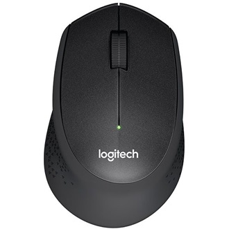 Logitech M330 Silent Plus optikai egér fekete