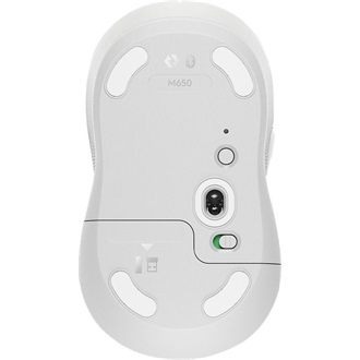 Logitech M650 Signature L LEFT optikai Bluetooth / vezeték nélküli egér (Off-White) fehér