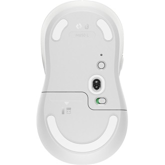 Logitech M650 Signature L for Business optikai Bluetooth / vezeték nélküli egér (Off-White) fehér