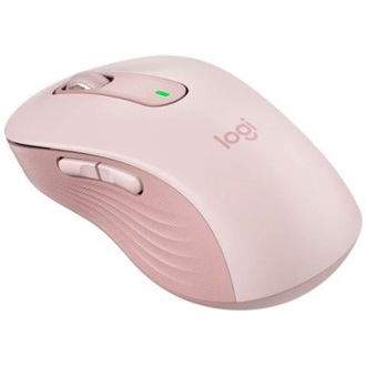Logitech M650 Signature L optikai Bluetooth / vezeték nélküli egér rózsaszín